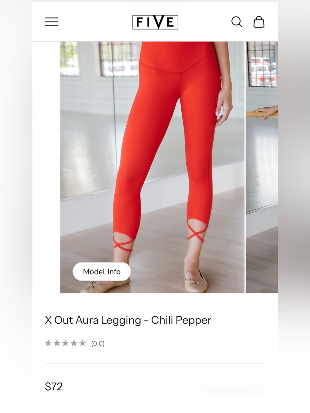 FIVE the Label - X Out Aura Dance Leggings